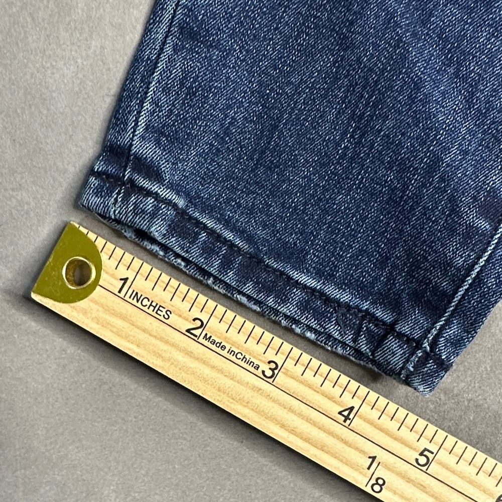 Rock & Republic Blue Studded Distressed Skinny Jeans Size 4L - Picture 11 of 13